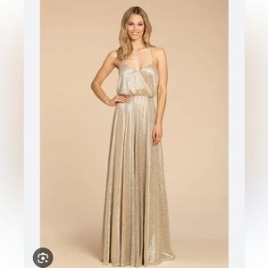 Gold Bridesmaid Dress